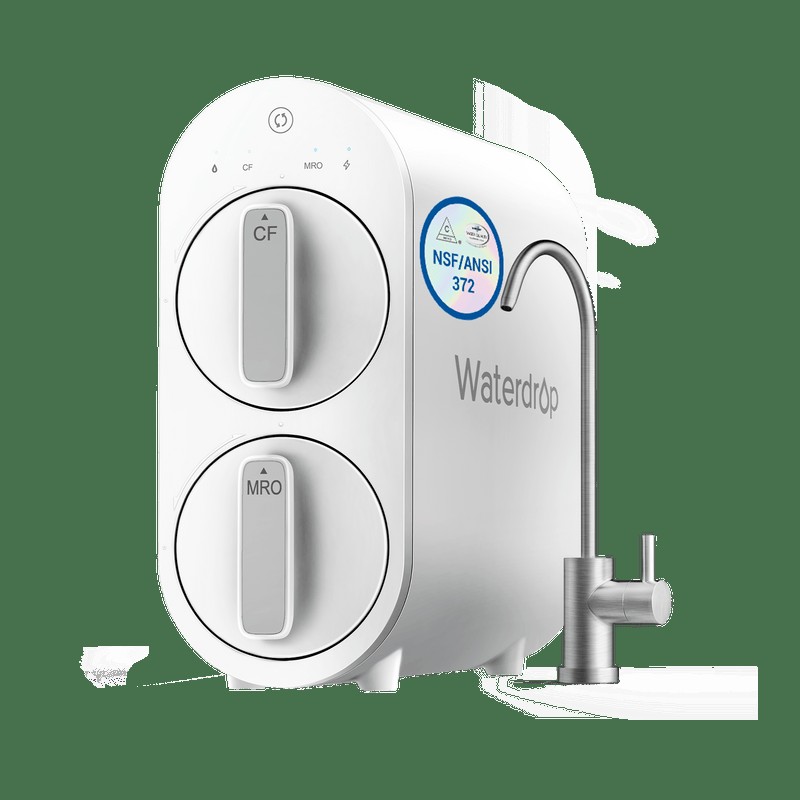 Waterdrop G2P600 Tankless RO — under-sink reverse osmosis system